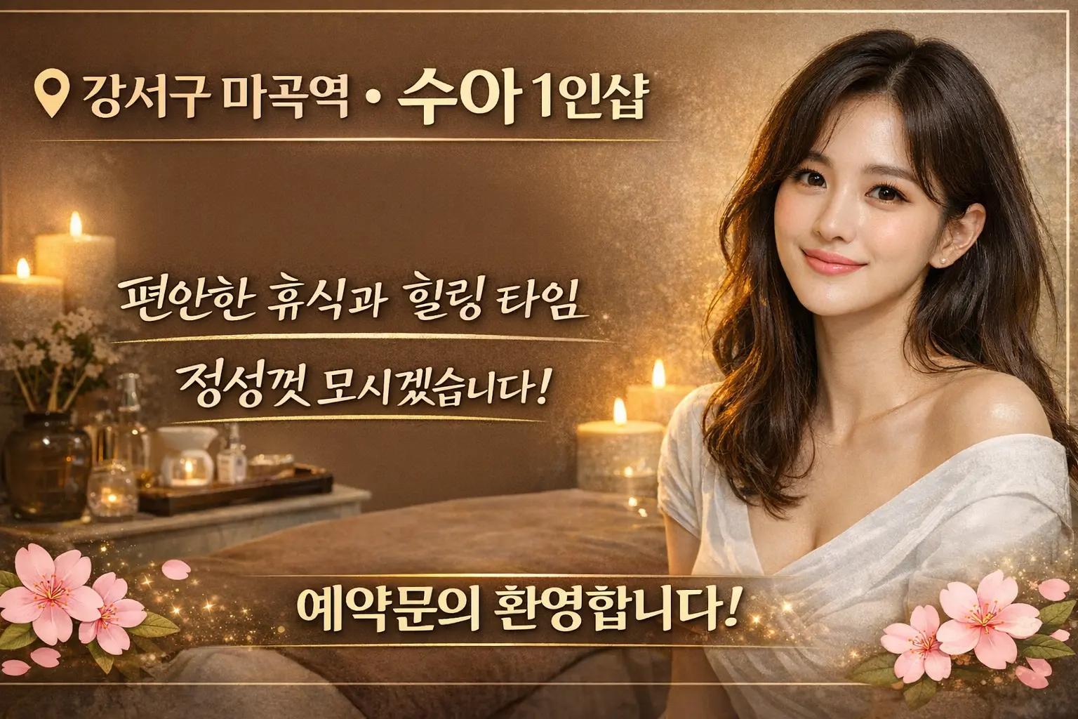 강서구 마곡역 스웨디시 - 수아1인샵